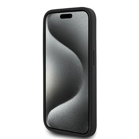 KARL LAGERFELD HARDCASE DO IPHONE 15 PRO MAX 6.7 DIAGONAL QUILTED POKROWIEC