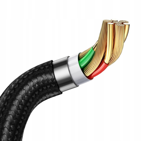 MCDODO KABEL USB-C KĄTOWY SZYBKIE ŁADOWANIE DO SAMSUNG USB TYP C 6A 65W 1M