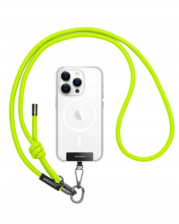 INNOSTYLE SMYCZ DO TELEFONU NA SZYJE WKŁADKA CROSSBODY MOCNA ZIELONA 8MM