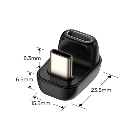TECH-PROTECT ADAPTER KĄTOWY ULTRABOOST AA04 USB-C DO TELEFONÓW