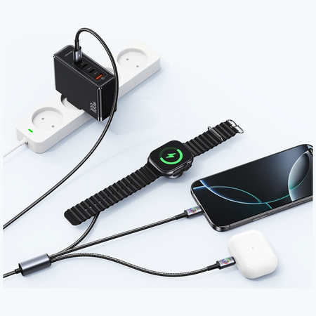 USAMS KABEL HUAAN SERIES SJ754 72W USB-C DO USB-C + ŁADOWARKA
