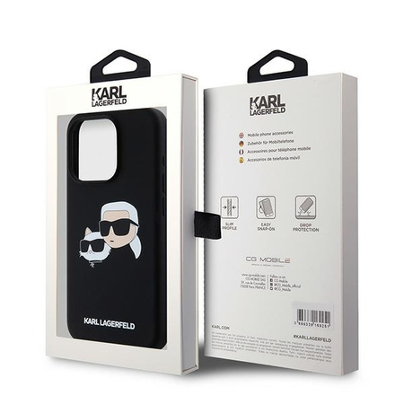 KARL LAGERFELD CASE HARDCASE DO IPHONE 15 PRO MAX 6.7 DO MAGSAFE SILIKONOWE
