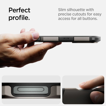 SPIGEN ETUI TOUGH ARMOR DO MAGSAFE DO IPHONE 16 PRO MAGNETYCZNE OCHRONA