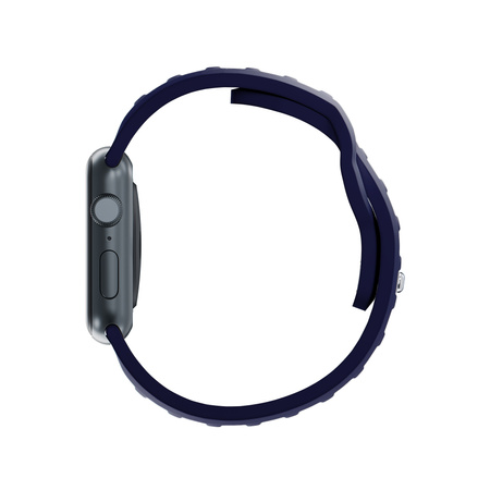 38/40/41/42 mm Ocean Blue (small) - 3mk Silicone Watch Strap for Apple
