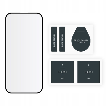 HOFI SZKŁO HARTOWANE GLASS PRO+ DO IPHONE 13 MINI OCHRONNY POKROWIEC 2-PACK