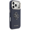 Etui Guess FW Resin Logo do iPhone 17 Pro niebieski