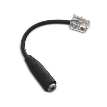 Sonoff przejściówka adapter RJ11 - microjack 2,5mm 5 cm czarny (AL010)