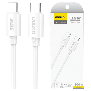DUDAO KABEL USB-C DO USB-C 30W DO TELEFONÓW MOTOROLA 1.2M SZYBKIE ŁADOWANIE