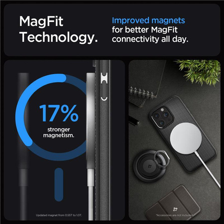 SPIGEN MAG ARMOR MAGSAFE IPHONE 15 PRO MATTE BLACK
