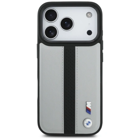 BMW ETUI CASE POKROWIEC DO MAGSAFE IPHONE 17 PRO M PERFORATED STRIPE LOGO