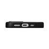 iCarer Litchi Premium Leather Case skórzane etui iPhone 14 Plus magnetyczne z MagSafe czarny (WMI14220711-BK)