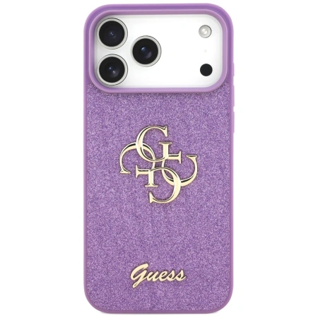 GUESS ETUI FIXED GLITTER BIG 4G DO IPHONE 17 PRO MAX ELEGANCKA OCHRONA
