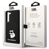 Etui Karl Lagerfeld KLHCS23MSNCHBCK S23+ S916 hardcase - czarne Silicone Choupette