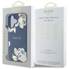 GUESS ETUI POKROWIEC TPU DO IPHONE 16 DO MAGSAFE GRANULOWANY WZÓR KWIATOWY