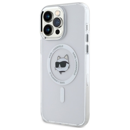 KARL LAGERFELD ETUI DO MAGSAFE DO IPHONE 13 PRO MAX Z WYKOŃCZENIEM