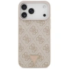 GUESS ETUI LEATHER 4G TRIANGLE STRASS DO MAGSAFE IPHONE 17 PRO MAX