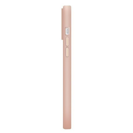 UNIQ etui Lino Hue iPhone 13 Pro / 13 6,1" różowy/blush pink MagSafe