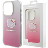 Etui Hello Kitty IML Gradient Electrop Kitty Head na iPhone 15 Pro Max - różowe