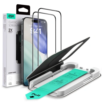 ESR SZKŁO HARTOWANE ULTRAFIT TEMPERED GLASS 2-PACK DO IPHONE 17 PRO MAX