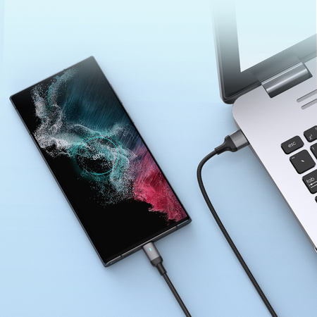 Joyroom kabel USB - micro USB 2.4A do szybkiego ładowania i transferu danych 2 m czarny (S-UM018A10)