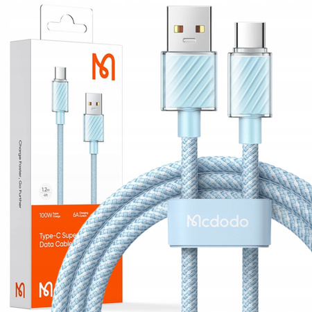 MCDODO KABEL USB-C SZYBKIE ŁADOWANIE DO SAMSUNG ŁADOWARKA USB TYP C 100W 1M