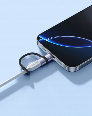 INNOSTYLE ADAPTER PRZEJŚCIÓWKA USB-C USB TYP C DO LIGHTNING IPHONE 15 16 17