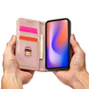 Magnet Card Case etui do iPhone 12 Pro pokrowiec portfel na karty kartę podstawka różowy