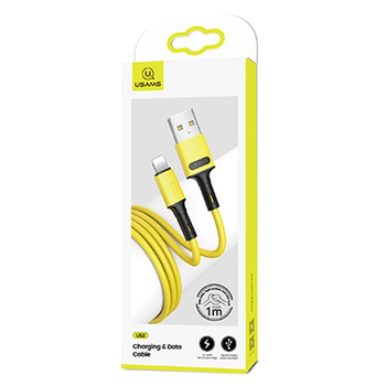 USAMS KABEL U52 DO LIGHTNING 2A DO IPHONE 11 12 13 14 1M SZYBKIE ŁADOWANIE
