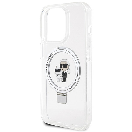 KARL LAGERFELD ETUI HARDCASE DO IPHONE 13 PRO MAX 6.7 RING STAND KARL &