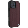 BMW BMHMP16X23RDDR iPhone 16 Pro Max6.9 czerwony/red hardcase Sign Leather Diamond Metal Logo MagSafe