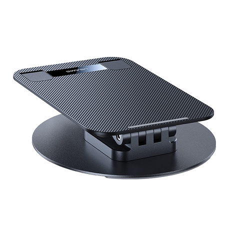 USAMS Stojak biurkowy na telefon/tablet 4.7-12 cali czarny/black ZJ80ZJ01 (US-ZJ080)