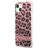 Guess GUHCP13SHSLEOP iPhone 13 mini 5,4" różowy/pink hardcase Leopard