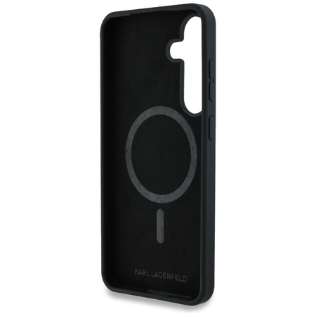 KARL LAGERFELD ETUI SILICONE GRAFFITI IKONIK PRINTED LOGO DO MAGSAFE