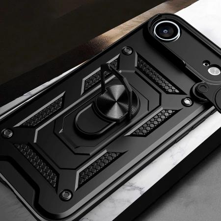 HURTEL ETUI HYBRID ARMOR CAMSHIELD DO IPHONE 17 AIR PANCERNE Z FUNKCJĄ