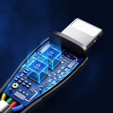 MCDODO KABEL USB 3W1 SZYBKIE ŁADOWANIE USB-C LIGHTNING MICRO USB QC 3.0 1M