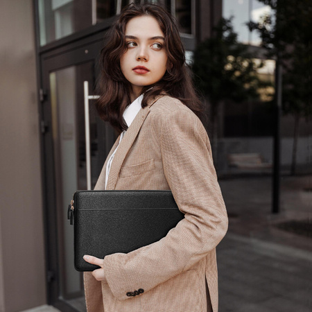 INNOSTYLE TORBA NA LAPTOPA SKÓRZANA 15 6 16 WODOODPORNA ETUI LUX LEATHER