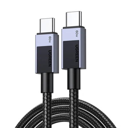 UGREEN KABEL USB-C DO USB-C 60W PD DO TELEFONÓW I MACBOOKÓW 0.5M