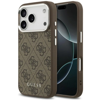 GUESS ETUI 4G CLASSIC LOGO MAGSAFE DO IPHONE 17 PRO LUKSUSOWA OCHRONA