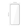 SZKŁO HARTOWANE TECH-PROTECT GLASS FIT+ 2-PACK XIAOMI POCO F8 ULTRA BLACK