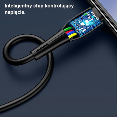 USAMS KABEL USB-C DO OPPO HUAWEI 5A 1M PRZEWÓD ŁADOWANIA SZYBKIE ŁADOWANIE
