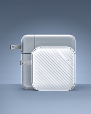 INNOSTYLE SUPER CUBE MOCNA SZYBKA ŁADOWARKA GAN PODRÓŻNA EU US UK AU 4X USB USB-C 100W BIAŁA