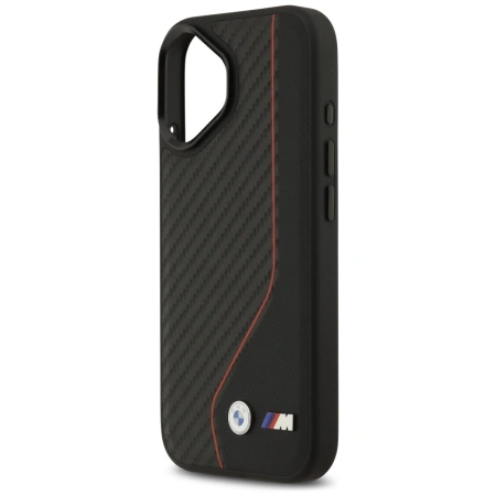 BMW ETUI M CARBON LINE LOGO DO IPHONE 17 MAGSAFE LUKSUSOWA OCHRONA