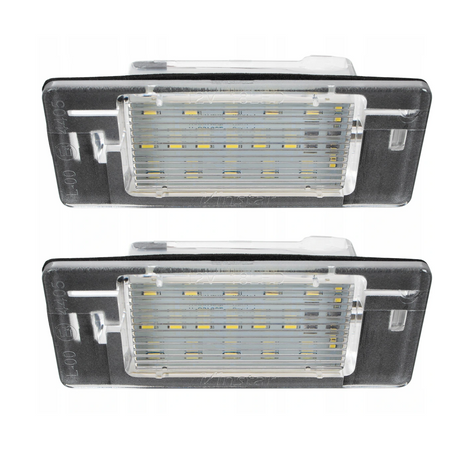 AUTOTUNE ZESTAW LAMPEK LED DO TABLICY REJESTRACYJNEJ DO OPEL VECTRA C