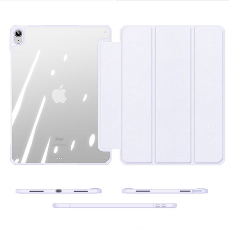 Dux Ducis Copa etui iPad 10.9'' 2022 (10 gen.) pokrowiec smart cover podstawka fioletowe