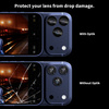 OSŁONA APARATU TECH-PROTECT CAMRING FIT+ IPHONE 14 PRO / MAX / 15 PRO / MAX / 16 PRO / MAX / 17 PRO / MAX COSMIC ORANGE