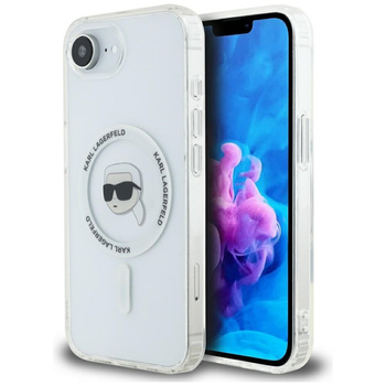 KARL LAGERFELD ETUI DO IPHONE 16E DO MAGSAFE KARL HEAD OCHRONA I STYLIZACJA