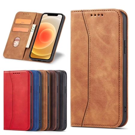 HURTEL MAGNET FANCY CASE ETUI DO IPHONE 12 PRO POKROWIEC Z PORTFELEM KARTĄ