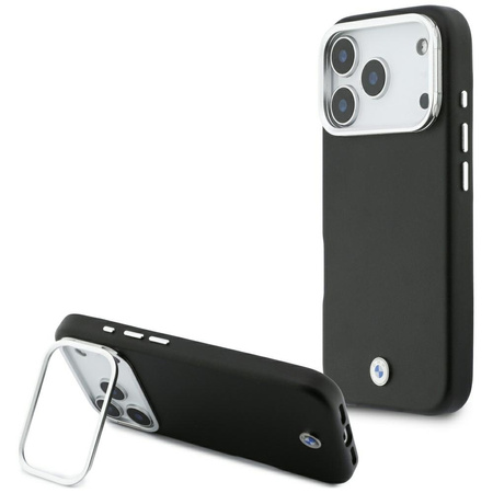 Etui BMW M Sign Metal Logo MagSafe do iPhone 17 Pro czarny