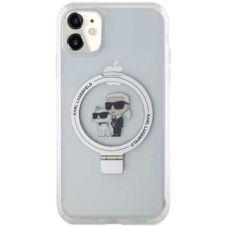 KARL LAGERFELD ETUI DO IPHONE 11 Xr 6.1 RING STAND DO MAGSAFE
