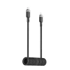 ACEFAST KABEL USB-C SPRĘŻYNOWY 480MB/S 3A 1.2M DO ŁADOWANIA IPHONE GALAXY